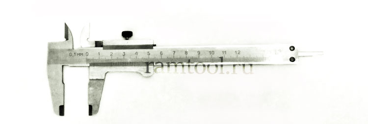 Штангенциркуль с глубиномером шц-1-125-0,1 класс точности 1 с госповеркой